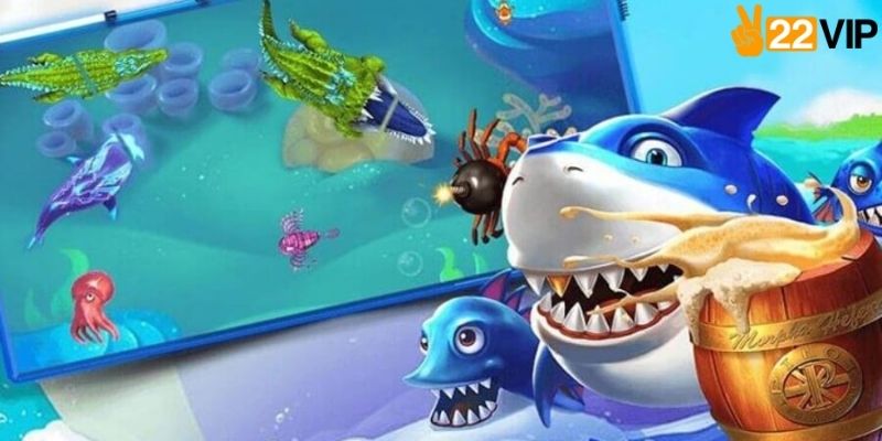 Khám phá giao diện bắt mắt trong sảnh bắn cá 22VIP 